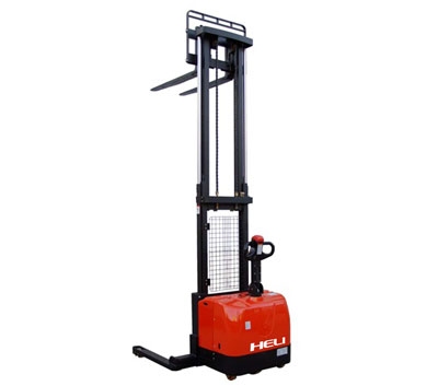 1.6噸重型門架寬腿電動堆垛車